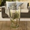 Palm Tree Design Acrylic Hi Ball Glasses Plastic, Bpa Free (Set of 4), 20Oz - Clear - Image 4