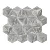 Hexagon Carrara Marble Tile For Wall And Floor Honed Stone (Set of 12) - Natural / Gray - Image 7