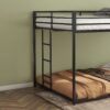 Adam - Full Over Full Bunk Bed - Black - Image 4