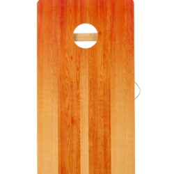 4X2 Ft Large Size Cornhole Board (Set of 2), Outdoor Game Board Set With 8 Bean Bags, Perfect For Lawn, Backyard, Beach, Park - Golden / Light Brown