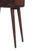 Mini Curved Console, 2 Drawer - Natural - Image 6