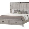 Alexandria - Queen Storage Bed - Mountain Mist - Image 2