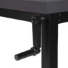 Computer Desk, Home Office, Standing, Adjustable, Laptop, Contemporary & Modern - Gray - Image 11