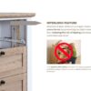 Autumn - Modern 6 Drawer Master Dresser With Interlock Drawer Feature Drawer Slide And Interlock Pre-Assembly, Wide Dressers For Bedroom 6 Deep Drawers For Closet Organizer Easy Assembly - White Oak - Image 9