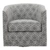 Little - Abstract Swivel Accent Chair - Gray - Image 2