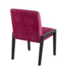 Carmen - Contemporary Chair (Set of 2) - Black / Hot Pink - Image 4