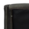David - King Tufted Wingback Bed - Dark Charcoal Gray - Image 6