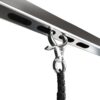 Folding Dog Pet Grooming Table Stainless Steel Frame Rubber Mat On Board With Adjustable Arm And Clamps, Pet Dog Cat Grooming Table - Silver Gray - Image 9