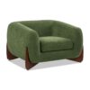 Alpine - Sherpa Arm Chair - Moss Green - Image 2