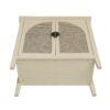 Rattan 2 Door Cabinet, Suitable For Bedroom - Natural - Image 8