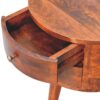 Odyssey - Tripod Bedside Table - Chestnut - Image 6