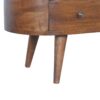 Rounded Entertainment Unit - Chestnut - Image 7
