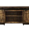 Bellarosa - TV Stand - Rustic Oak - Image 3
