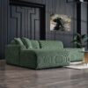 Mar - Sectional Sofa Left Facing - Green - Image 3
