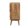 T Bar Ridged Cabinet - Brown - Image 8