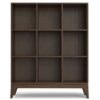 Harper - 9 Cube Storage - Walnut Brown - Image 3