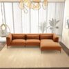 Laley - Right Facing L-Shaped Sectional - Burnt Orange - Image 8