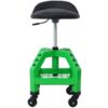 Pneumatic 360 Degree Swivel Stool, Mechanics Rolling Creeper Seat, Heavy Duty Rolling Mechanics Stool, Shop Stool With Casters - Green - Image 8