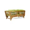 Outdoor Expandable Daybed & Cushions - Teak - Image 8