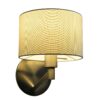 Nebula - Base Wall Lamp With Rotary Switch Shade - Brushed Nickel / Silver / White - Image 3