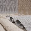 Guros - 2' X 8' Medallion Indoor / Outdoor Area Rug - White / Ivory - Image 5