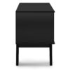Draper - Mid Century Low TV Media Stand - Black - Image 4