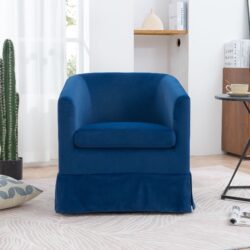 27.36" Wide Swivel Chair - Blue