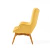 Mid Century Modern Arm Chairs For Living Room - Yellow - Image 5