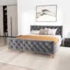 Bailey - King Bed - Dark Gray - Image 10