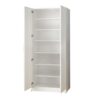 Mia Tall Shoe Cabinet With 6 Shelves - White - Image 5
