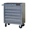 7 Drawers Multifunctional Tool Cart With Wheels - Sliver - Image 5