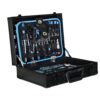 Combined Maintenance Tool Suitcase 247 Pieces Of Basic Home Maintenance Tool Set General Machinery Tool Set - Blue - Image 4