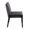 Carmen - Contemporary Chair (Set of 2) - Black / Gray - Image 3