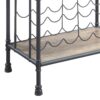 Brantley - Wine Rack - Gray / Oak - Image 4