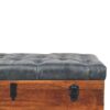 Buffalo - Hide Storage Trunk - Brown - Image 5