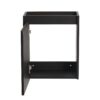 Modern 16" Bathroom Vanity Sink Combo With Ceramic Sink And Cabinet For Small Spaces - Black - Image 25