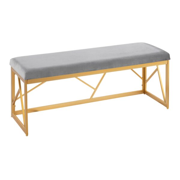 Folia - Glam Bench - Gold / Gray