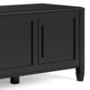 Connaught - Storage Bench Trunk - Black - Image 8