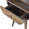 ed Circular Bedside Table - Gray Wash - Image 8