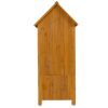 Outdoor Storage Cabinet Tool Shed Wooden Garden Shed - Natural - Image 10