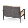 Honolulu - 4 Pieces Wicker Set Outdoor Seating - Brown / Tan With - Image 12
