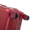 Set 3 Pieces 20" / 24" / 28" Abs Spinner Wheel Luggage, Matching Color, With Combination Lock - Wine Red - Image 19