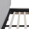 Diego - Queen Low Upholstered Platform Bed - Light Gray - Image 6