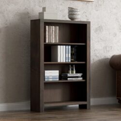 Joshua Creek - 4 Shelf Bookcase - Barnwood