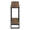 Accent Console Table For Entryway, Contemporary & Modern - Brown - Image 3