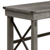 Talmar - Weathered Writing Desk With Lift Top - Gray - Image 5