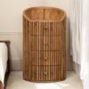 Soba - Bedside Table, 4 Drawer - Oak - Image 10