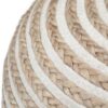 Yolanda - Round Pouf - Natural - Image 2