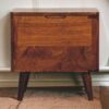 Lid Up Storage Stool - Brown - Image 9