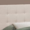 Full Size, Bed Headboard Only Upholstered, Transitional - Beige - Image 2